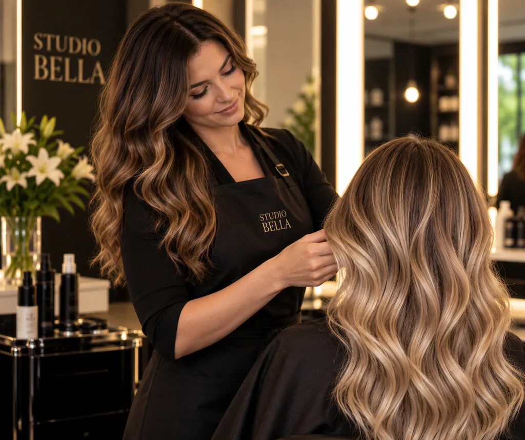 koloryzacja refleksy balayage v2 cz.2